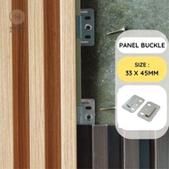 【Ready Stock】10pcs Fluted panel buckle wall panel clip install component part