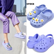 激罕❣️ 紫色 / 紫藍色  CROCS classic crush clog    CROCS   厚底鞋  增高鞋  crocs 泡芙鞋  crocs violet 韓國直送 ‼️正品‼️