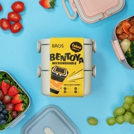 Bros Cubea Bentoya Container SUS 304 700ml x 2