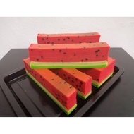 NEW WATERMELON CHEESE KEK LAPIS HOMEMADE BY ADIQA KEK LAPIS