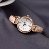 นาฬิกาข้อมือผู้หญิง Julius Quartz กลไกญี่ปุ่น ขนาดเล็ก สไตล์เกาหลี สายรัดหนัง นาฬิกาแฟชั่น นาฬิกาหัว