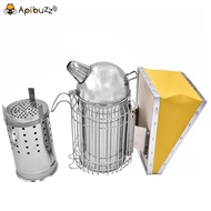 Stainless steel domed top beekeeper hive smoker - Manual beehive smoker - Apiary material