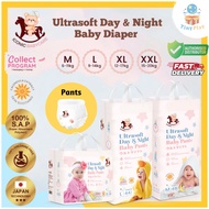 Iconic Babycare Ultrasoft Day & Night Baby Diaper Pants M48/L44/XL38/XXL32 (Pack) Lampin Baby