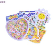 UKEC Kid Crystal Stick Earring Sticker Toy Body Bag Party Jewellery Christmas Gift NEW