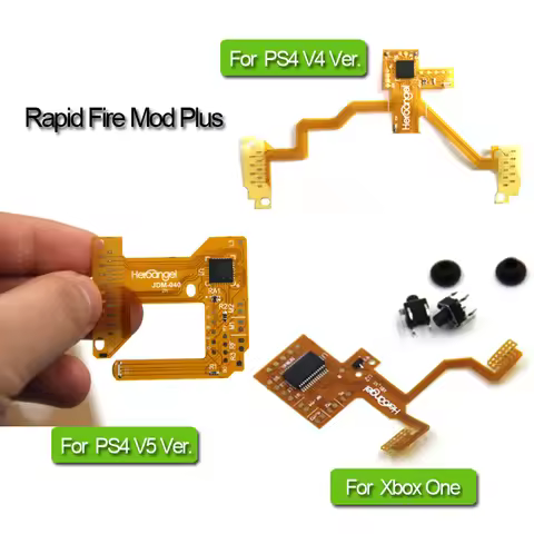 For Xbox One Rapid Fire For PlayStation 4 Controller Rapid Fire Mod Plus for PS4 Gamepad Joystick V4