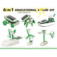 USE SOLAR! No Batteries 6 in 1 Solar Robot Solar Robot Toys Boys Robot Toys Mainan Solar Robot Maina