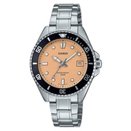 Casio Standard ft. Mini Duro Salmon Dial Sporty Mens Watch MDV-10D-4A2 MDV-10D-4A2V