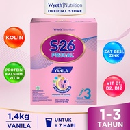 Milk S-26 PROCAL BOX Vanilla Flavor 1400 Grams Stage 3 Ages 1-3 Years