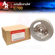 HONDA Ignition Plate Magnet-C700 C900 White Gold C700 C900