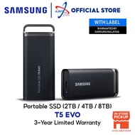 Samsung T5 EVO  Durable USB 3.2 Gen 1 PORTABLE SSD / EXTERNAL SSD - 2TB / 4TB / 8TB