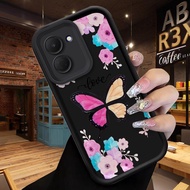 Casing For Tecno Spark GO 3 Spark GO 2 Spark Go 1Butterfly Flower Phone Case Techno Spark GO3 GO2 Go