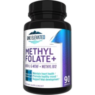 Double Strength & Most Bioactive Methyl Folate! Uniquely Formulated with Highest Pharmaceutical Grad
