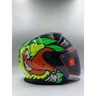 MT Helmet Thunder 3 SV Jet Truck A3 Gloss Flour Yellow (ECE 22.05)