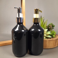 300 Oil Clip Pump Bottle ML 300 Pet Bottle/ BLACK MADAML - Gold & Silver Oil Clip Pump Cap 300 Pump 