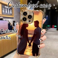 1 ชิ้น กรณีป้องกันที่กำหนดเองได้ของ TPU แบบโปร่งใส พร้อมการออกแบบป้องกันเลนส์ เหมาะสำหรับใช้กับ Appl