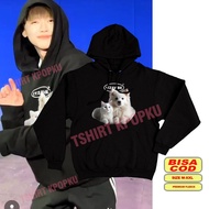 PUTIH Korean jaemin nct White Cat And Dog hoodie Jacket