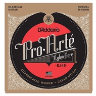 Nylon Guitar Strings classicNilon D'addario daddario D'ADDARIO EJ45 D Addario Guitar String