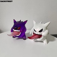 BACKSTREET Gengar Action Figure, 9cm Sticking Tongue Out  Gengar Figure, Cute Transparent PVC Gengar