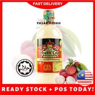 READY STOCK | DOUBLE LION Kordial Air Pati LAICI Bes Minuman Berperisa | LYCHEE Cordial Syrup Base D