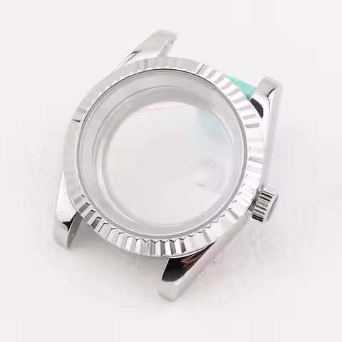 36mm 39mm Stainless Steel NH35 Case Datejust Style Watch Cases for Seiko Mods Automatic Movement Mec