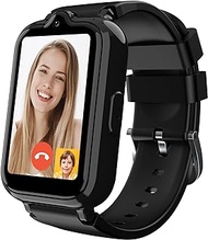 4G Kids Smart Watch with GPS Tracker Phone Calling Video &amp; Voice Chat, WiFi Touch Screen Kids Watches for Boys Ages 5-12 SOS Call Camera Games Alarm Pedometer Christmas Birthday Gifts for Boys