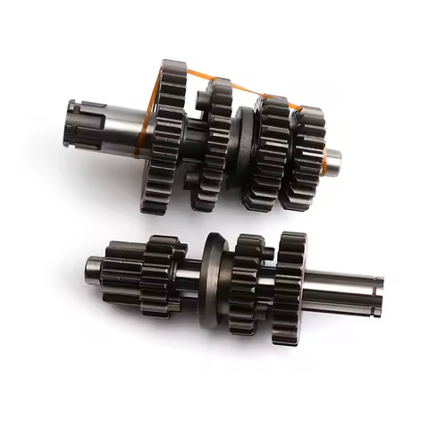Motorcycle LF125 Transmission Gear Box Main Counter Shaft Parts For Lifan 125cc 1P52FMI Horizontal E