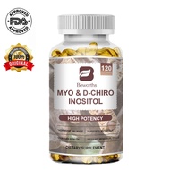 BEWORTHS Myo & D-Chiro Inositol Capsules Ideal 40:1 Ratio Myo Inositol 600mg D Chiro 15mg Vitamin B8