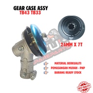 GEAR CASE ASSY MESIN RUMPUT TB33 TB43 26MM X 7T MATERIAL BERKUALITI DAN TAHAN LASAK