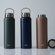 WOKY 沃廚｜提手輕芯鈦瓷易潔層保溫瓶 800ML