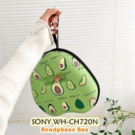 【Trend Front】 For SONY WH-CH720N Headphone Case Innovation Cartoon Headset Storage Bag Casing Box