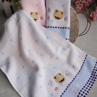 Baby Cartoon Small Bear Towel Soft Cotton Hand Face Towel Baby C Nice burang