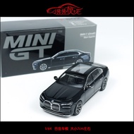 [Ready Stock] MINI GT 1: 64 New Style BMW BMW i7 eDrive 50 New 7 Series Z8 Black M5 Travel Car Model