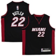 Jimmy Butler Miami Heat NBA Boys Kids 4-7 Black Icon Edition Player Jersey