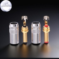 kamembelling Copper Plated Gold DC-2.1G/2.5G DC Power Plug Ja Weld Connector For Linear Power Output