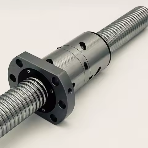 C5 Ballscrew DFU2005 Customizable Any Size Roller Ball screw With Double Ball Nut For CNC Parts rm20