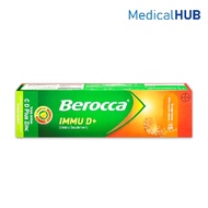 Berocca Immu D+ Im Mood Plus Vitamin C D And Zinc Effervescent Tablets 15 23052 Vitamin C Supplement
