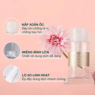 Acetone Container with Gold Stamp, used to store alcohol, acetone, gel cleaner, makeup remover, make