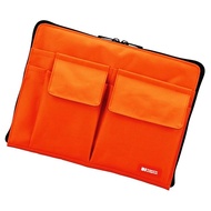 LIHIT LAB Bag-in-Bag Organizer, A5, Orange, A7553-4