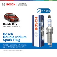 Bosch Double Iridium Spark Plug for Honda City TMO (4pcs/Set) FR6LII330V