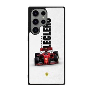 Phone Case Samsung S25 S24 S23 S22 S21 S20 FE Plus Ultra TPU Protection Charles Leclerc F1