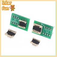 [InterfunS] DFN8 WSON8 MLF8 MLP8 QFN8 to DIP8 Adapter 6*5mm 6*8 IC Chips Soet For CH341A TL866ii Plu