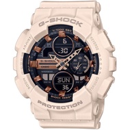 [Powermatic] Casio G-Shock GMA-S140M-4A Analog Digital Black Dial Pink Resin 200M Men'S Watch
