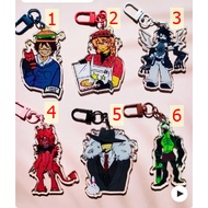 Pre Forsaken Keychain,Acrylic Keychain | 1x1x1x1,Two Time,Elliot,007n7,C00lokid,Mafioso