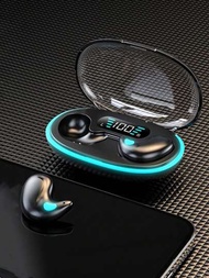 真無線入耳式音樂耳機 小巧舒適的電影耳塞 Tws Hifi 9d重低音立體聲hd通話立體聲耳機 針對android、iphone、手機、遊戲等使用 耳機智慧助手