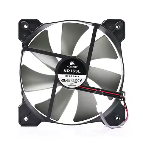 135mm Fan NR135L 13.5cm 12V 0.22A HX750/1000 Power Cooling Fan Case Chassis Cooler