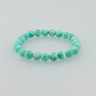 Natural Amazonite Bead Bracelet
