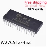 5-10/PCS New Original W27C512-45Z W27C512-45 DIP28 memorizer chip In Stock