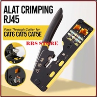 ZOERAX Alat Crimping RJ45 Pas Through Cutter for CAT6 CAT5 CAT5E BAGUS