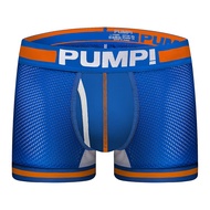 [ORLVS]PUMP y Mesh Men Underwear Cotton Shorts Mens Breathable Underpants Gift For Men Male Panty H1