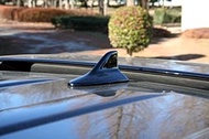 Land Cruiser Prado 150 Series Dummy Antenna (Lexus Type) FRP Painted by White Pearl Crystal Shine 07